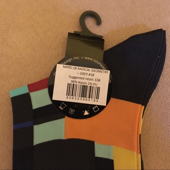 Ozone radical geometry socks - Picture 4 of 4
